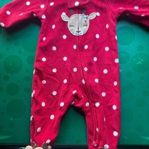 Red Polka Dot Kids One Piece